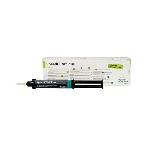 Ivoclar Vivadent 681712 SpeedCEM Plus Resin Cement Syringe Transparent 9 Gm Ivoclar Vivadent 681712 SpeedCEM Plus Resin Cement Syringe Transparent 9 Gm